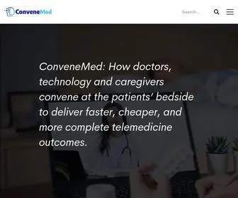 Convenemed.com(ConveneMed) Screenshot