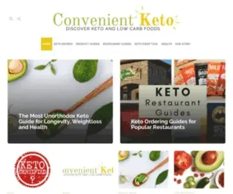 Convenientketo.net(Convenient Keto) Screenshot