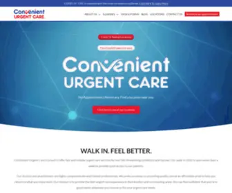 Convenienturgent.com(Convenient Urgent Care) Screenshot