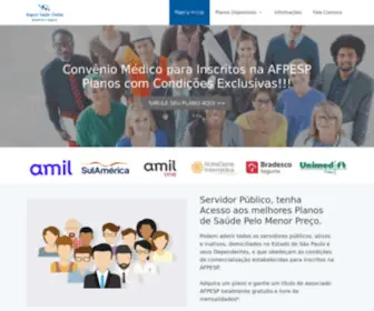 Convenioafpesp.com.br(AFPESP Convênio Médico para Servidor Público) Screenshot