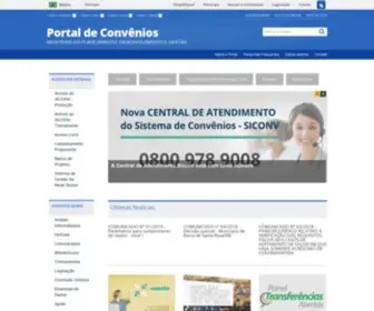 Convenios.gov.br(Convenios) Screenshot