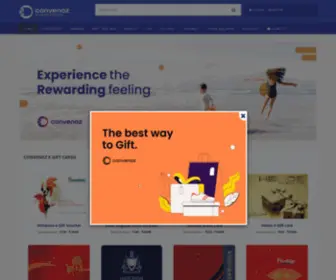 Convenoz.in(E-Gift Cards) Screenshot