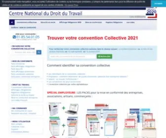 Convention-Collective-FR.com(Convention collective Française) Screenshot