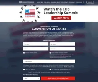Conventionofstates.com(COSAction) Screenshot