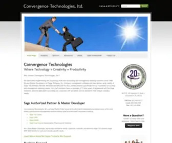 Converg-Tech.com(Convergence Technologies) Screenshot