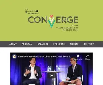 Convergeattheopen.com(CONVERGE at the Waste Management Phoenix Open) Screenshot