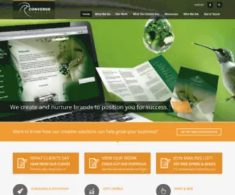 Convergecreative.com(Tampa Web Design Mobile App Developer) Screenshot