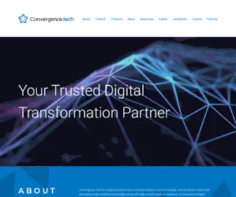 Convergence.tech(A new breed of technology solutions & consultants) Screenshot