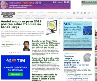 Convergenciadigital.com.br(Convergência) Screenshot