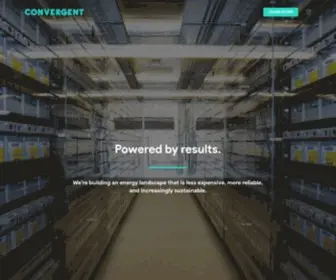 Convergentep.com(Convergent Energy) Screenshot