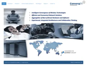 Convergex.co.za(ConvergEX Technologies) Screenshot