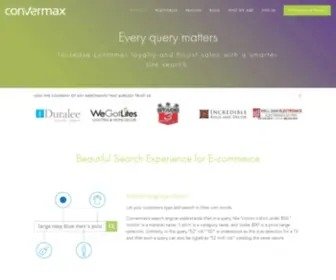 Convermax.com(Search Engine tailor) Screenshot