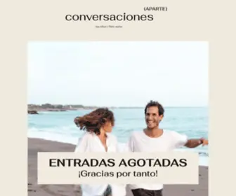 Conversacionesaparte.com(Conversaciones Aparte) Screenshot