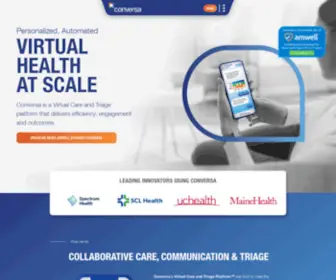 Conversahealth.com(The healthcare consumer) Screenshot