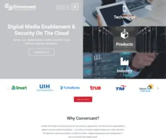 Conversant.tv(Digital Media Enablement & Security On The Cloud) Screenshot