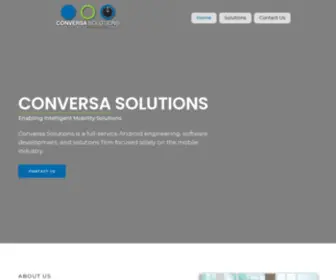 Conversasolutions.com(Conversa Solutions) Screenshot