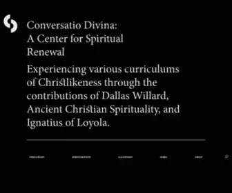 Conversatio.org(An initiative of the Martin Institute at Westmont College) Screenshot