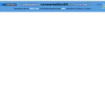 Conversation24.com(Conversational Service Provider) Screenshot