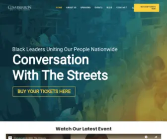 Conversationwiththestreets.com(Conversation With The Streets) Screenshot