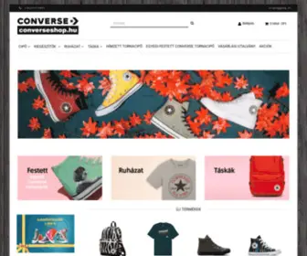 Converse-Shop.hu(Converse mĂĄrkabolt) Screenshot