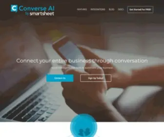 Converse.ai(Bridge by Smartsheet) Screenshot