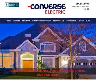 Converseelectric.com(Converse Electric) Screenshot