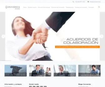 Conversia.es(Conversia Consulting Group) Screenshot