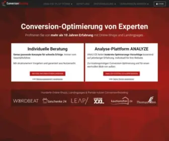 Conversionboosting.com(Conversion-Optimierung von Experten) Screenshot