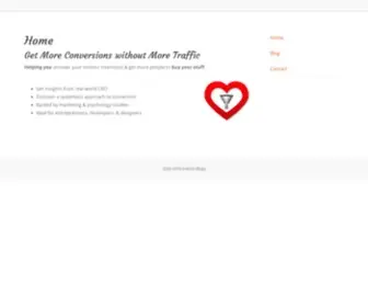 Conversionlove.com(Conversion Rate Optimization Blog & Landing Page Design) Screenshot