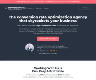 Conversionwise.com(Conversion Rate Optimization Agency (CRO)) Screenshot