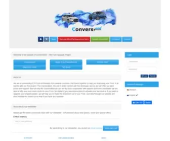 Conversmod.de(Get more out of your Ford) Screenshot
