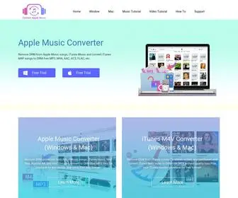 Convert-Apple-Music.net(Convert Apple Music/Spotify to MP3 Free) Screenshot