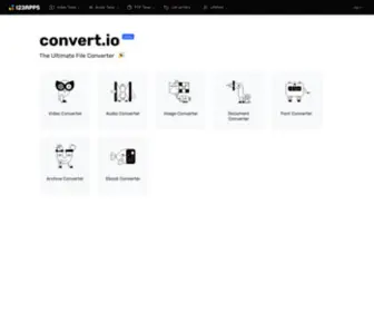 Convert.io(The Ultimate File Converter) Screenshot