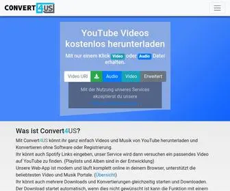 Convert4US.cc(YouTube zu MP3) Screenshot