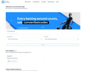 Convertbetcodes.com(Convertbetcodes) Screenshot