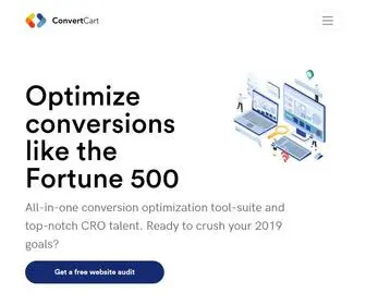 Convertcart.com(ECommerce growth platform and consulting) Screenshot
