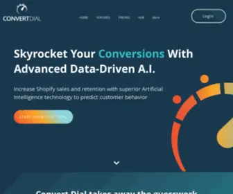 Convertdial.com(Increase Customer Retention on Shopify) Screenshot