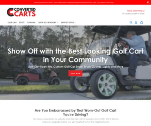 Convertedcarts.com(Converted Carts) Screenshot