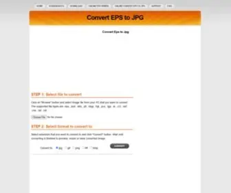 ConvertepstoJPG.com(Convert EPS to Jpg) Screenshot