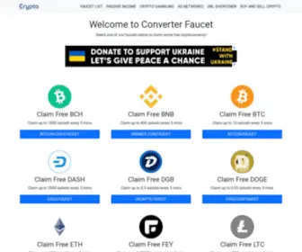 Converter-BTC.world(Mozdream Bitcoin Faucet) Screenshot