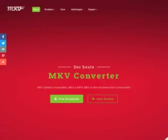 Convertermkv.com(Welcome) Screenshot