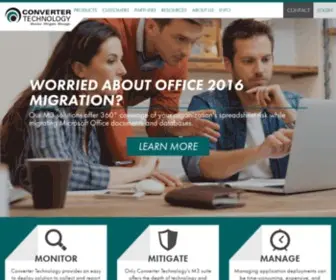 Convertertechnology.com(Microsoft Office Migration Tools) Screenshot