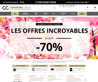 Convertiblecenter.fr(Canap) Screenshot
