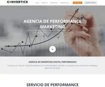 Convertics.com.ar(High Performance Marketing) Screenshot