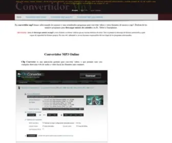 Convertidor-MP3.com(Convertidor mp3) Screenshot