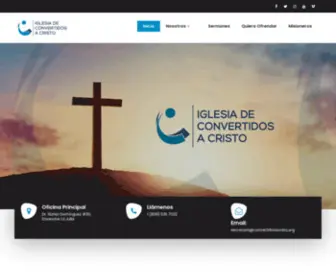Convertidosacristo.org(ICC) Screenshot