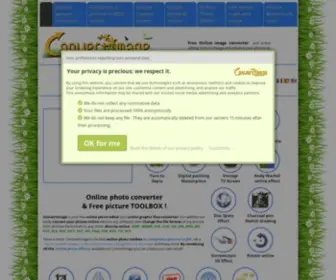Convertimage.net(The free website to) Screenshot