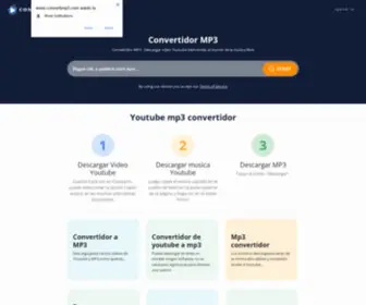 ConvertiMP3.com(Convertidor MP3) Screenshot
