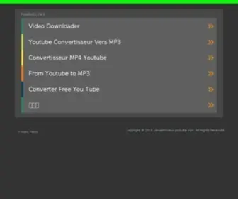 Convertisseur-Youtube.com(Convertisseur youtube en mp3) Screenshot