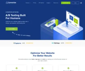 Convertize.io(A/B Testing Made Simple) Screenshot